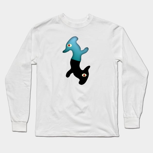 Seahorse Long Sleeve T-Shirt by Menu.D